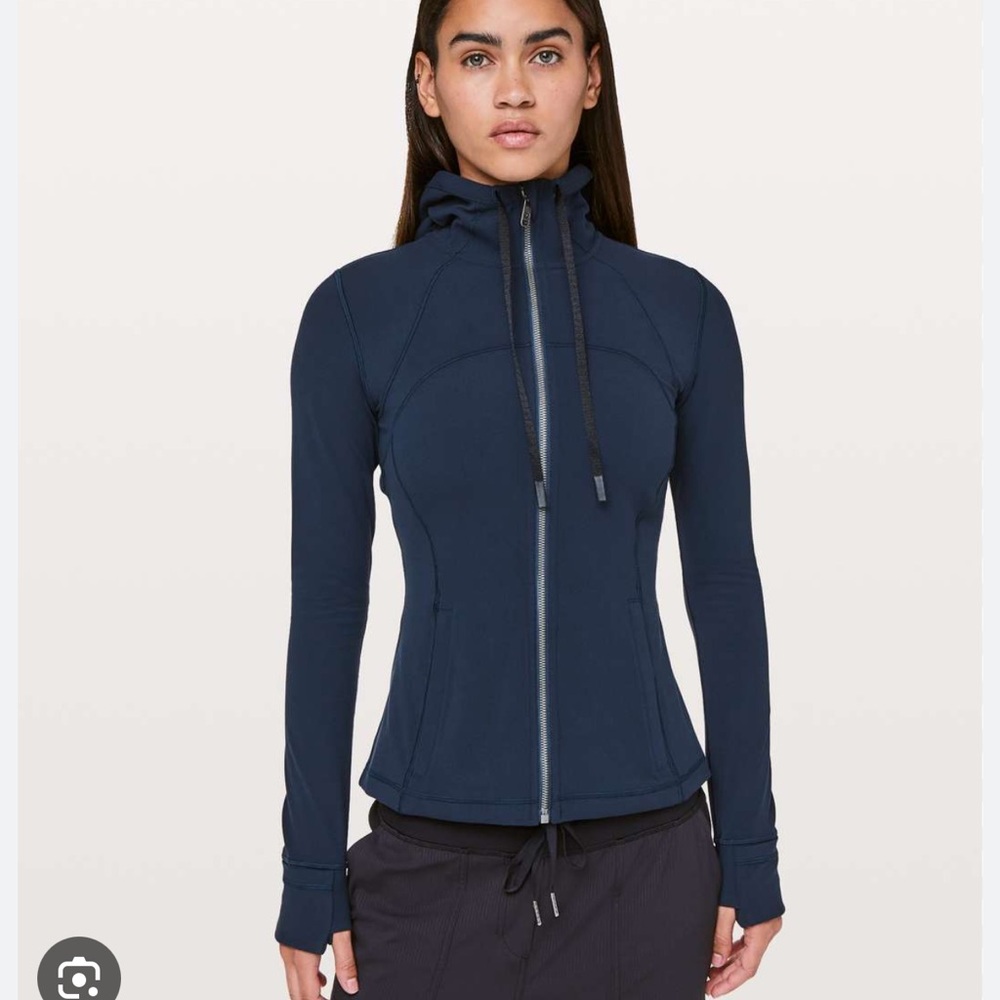 Lululemon Navy Hooded Jacket